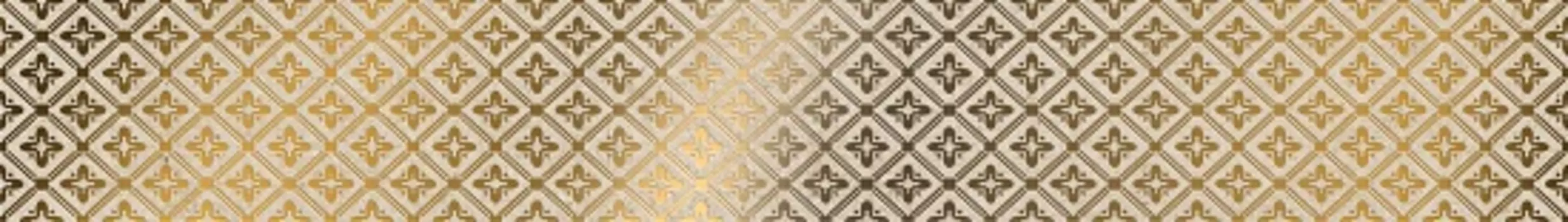 Декор для плитки Cersanit Universal Glass UG1A061 спецэлемент стеклянный желтый 4.8х60 см