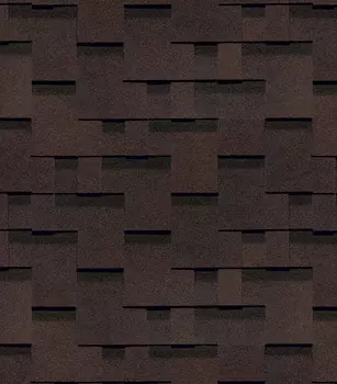 Черепица гибкая Docke PIE Premium Генуя зрелый каштан 3 м2