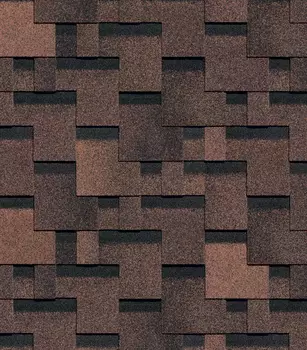 Черепица гибкая Docke PIE Premium Гранада кофе 3 м2