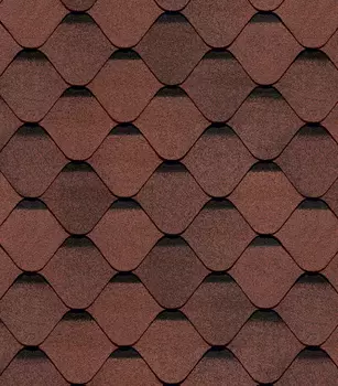 Черепица гибкая Docke PIE Premium Ницца клубника 2.9 м2