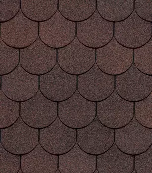 Черепица гибкая Docke PIE Standart Кольчуга красный 3.1 м2