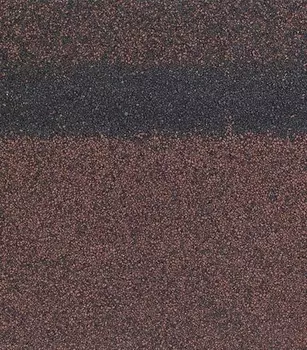 Черепица гибкая коньково-карнизная ШИНГЛАС коричневый/агат/мускат 5 м2