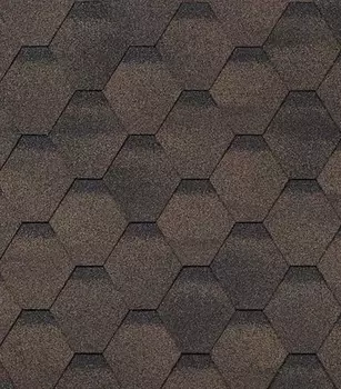 Черепица гибкая Технониколь Shinglas Финская соната коричневый 3 м2