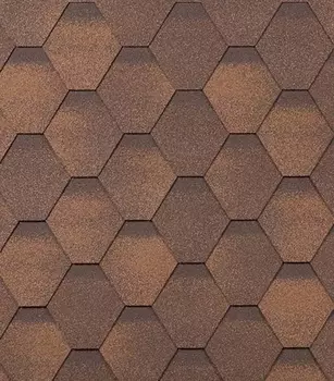 Черепица гибкая Технониколь Shinglas Классик Кадриль соната виски/оникс 3 м2