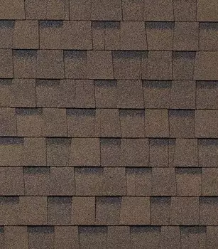 Черепица гибкая многослойная Технониколь Shinglas Ранчо коричневый 2 м2