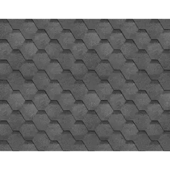 Черепица гибкая Технониколь Финская Соната серый 3 м2