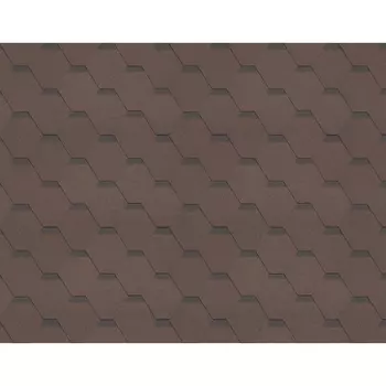 Черепица гибкая Технониколь Shinglas Классик Кадриль агат 3 м2