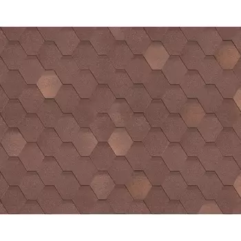 Черепица гибкая Технониколь Shinglas Классик Кадриль оникс 3 м2