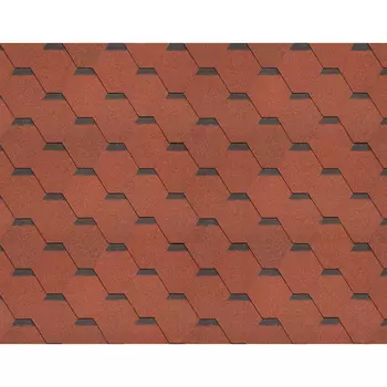 Черепица гибкая Технониколь Shinglas Классик Кадриль турмалин 3 м2