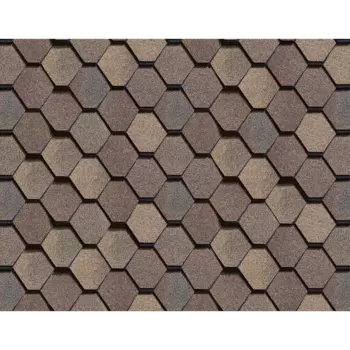 Черепица гибкая Технониколь Shinglas Вестерн прерия 1.5 м2