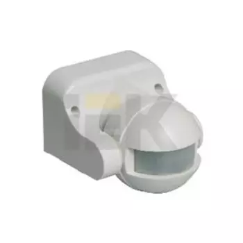 Датчик движения IEK ДД 009 ИК настенный 1100w 180 градусов 12 м IP44 белый