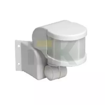 Датчик движения ИК угловой 1100w 270 градусов 12 м IP44 белый