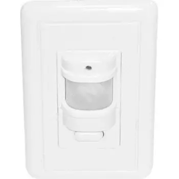 Датчик движения ИК встраиваемый 1200w 180 градусов 9 м IP20 белый