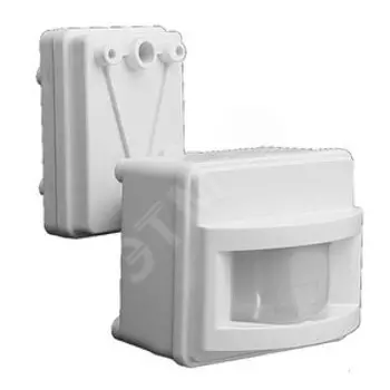 Датчик движения PMS-IR 017 1200Вт 120градусов 2-12 м IP44 WH Jazzwa