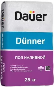Dauer Dunner, 25 кг, Наливной пол финишный