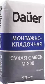 Dauer М200, 50 кг, Смесь монтажно-кладочная