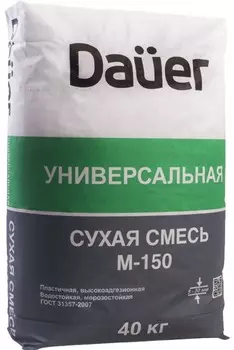 Dauer М-150, 40 кг, Смесь универсальная