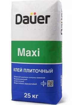 Dauer Maxi, 25 кг, Клей для плитки выравнивающий