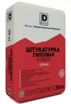 De Luxe Класс РН, 30 кг, Штукатурка гипсовая