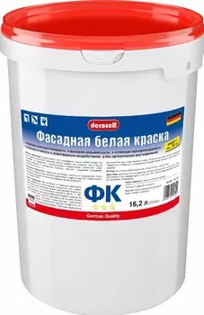 Decoself, 40 кг, Краска фасадная акриловая