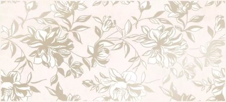 Декор для плитки Cersanit Chantal CN2G011 вставка бежевая 20х44 см