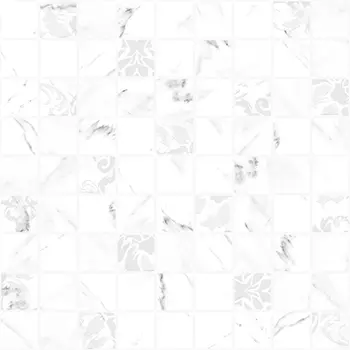 Декор для плитки Cersanit Orienal A-OE2L451\G белый 30х30 см