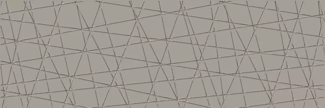 Декор для плитки Cersanit Vegas VG2U091 вставка серая 25х75 см