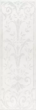 Декор для плитки Kerama Marazzi Борсари HGD\A126\12103R белый 25х75 см