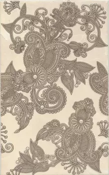 Декор для плитки Kerama Marazzi Кашмир AR119\6200 коричневый 25х40 см