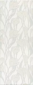 Декор для плитки Kerama Marazzi Линьяно Подснежники OP\A01\7071T белый 20х50 см
