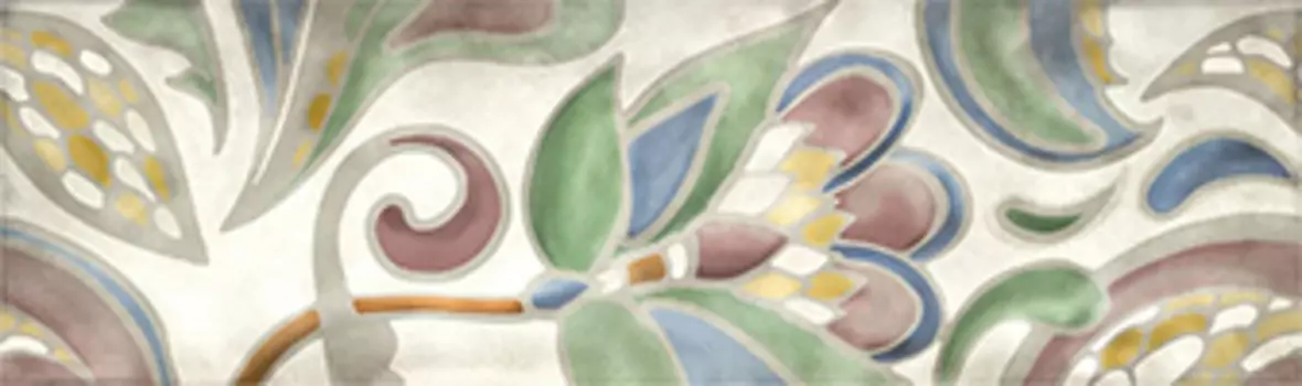 Декор для плитки Kerama Marazzi Монпарнас HGD/A305/9016 белый 8.5х28.5