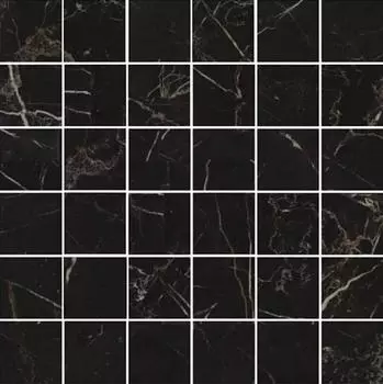 Декор керамический для стен Kerama Marazzi Фрагонар черный 301х301 мм