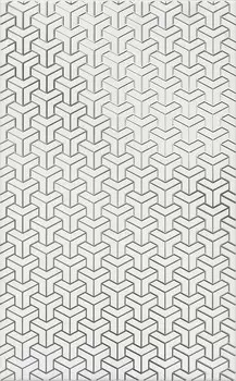 Декор керамический Kerama Marazzi HGD\A371\6397 Ломбардиа белый 250х400 мм