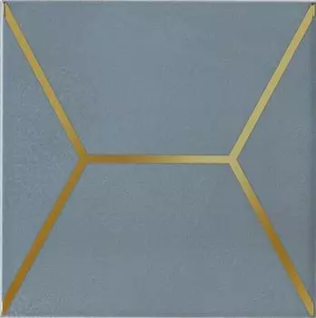 Декор керамический Kerama Marazzi OP/E181/17067 Витраж голубой 150х150 мм