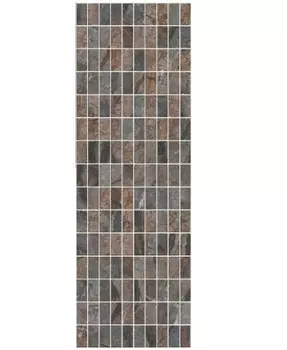 Декор керамический Kerama Marazzi Театро коричневый мозаичный 750х250 мм