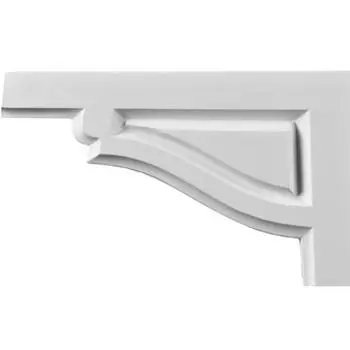 Декоративное дополнение из полиуретана Decomaster 66197L для оформления ступеней