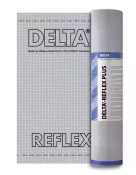 Delta Reflex Plus 50x1,5 м (75 м2), Пароизоляционная пленка