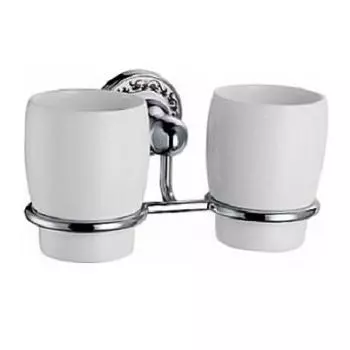 Держатель зубных щеток со стаканом Fixsen Bogema FX-78507 двойной