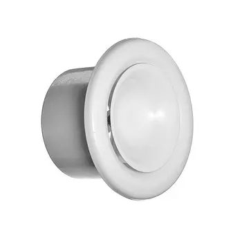 Диффузор 100 мм137 мм приточный белый