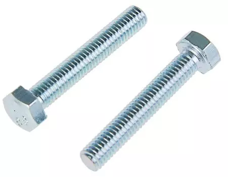 DIN 933, М10x25 мм, Болт оцинкованный