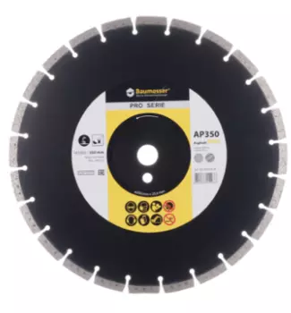 Диск алмазный по асфальту Baumesser 350х25.4х3.5 мм