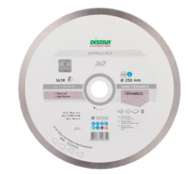 Диск алмазный по керамике Distar 5D 250х25.4х1.6 мм
