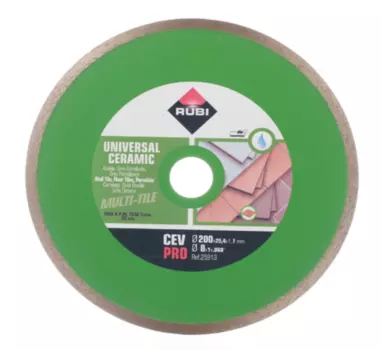 Диск алмазный по керамике Rubi BL-С200 200х25.4х1.7 мм
