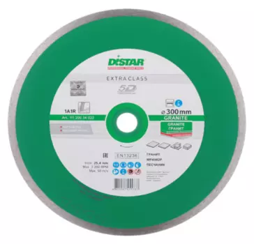 Диск алмазный по керамограниту Distar 5D 300х25.4х2 мм