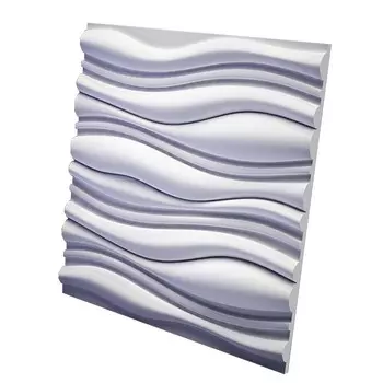 Дизайнерская 3D панель из гипса Artpole Force B 600х600 мм