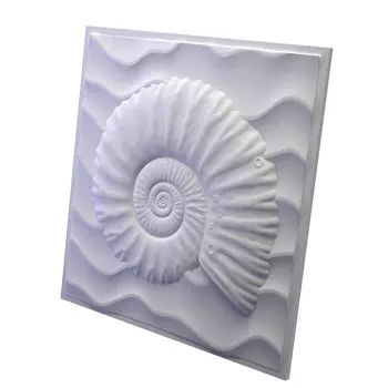 Дизайнерская 3D панель из гипса Artpole Underwater 500х500 мм