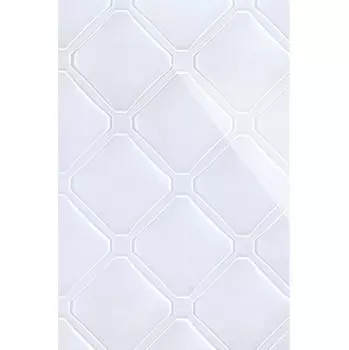 Дизайнерская 3D панель из стекла Artpole DYQS белый 200х300 мм