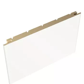 Доборная планка VellDoris NEXT ALTO телескопическая экошпон белый эмалит 150х10х2150 мм 1 шт