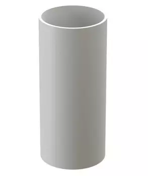 Docke Lux (пломбир) 141/100 мм, 1 м, Труба водосточная ПВХ