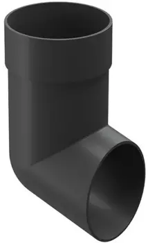 Docke Premium, 120/85 мм, Отвод водосточной трубы графит